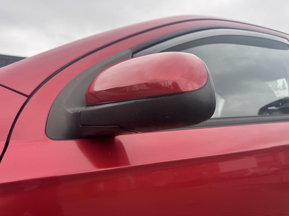 Chevrolet Aveo LT original Au&szlig;enspiegel links 06U Flame Red Metallic elektrisch verstellbar und heizbar Bj.2007